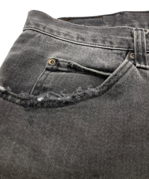 LEE（リー）LEE (リー) REGULAR FITブラックデニムパンツ ブラック サイズ:36の古着・服飾アイテム