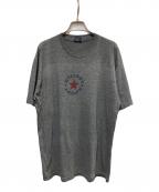 stussyステューシー）の古着「90s フロントロゴTシャツ」｜グレー