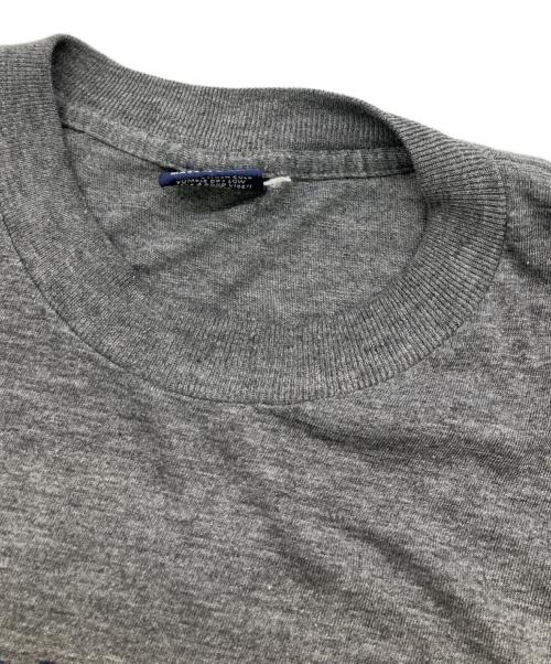 stussy（ステューシー）stussy (ステューシー) 90s フロントロゴTシャツ グレー サイズ:Lの古着・服飾アイテム