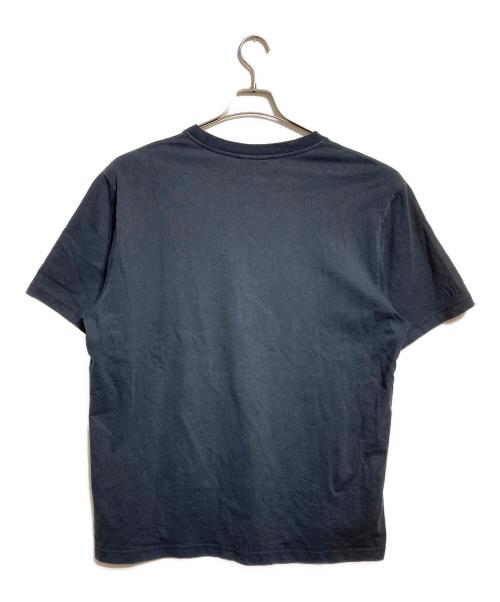 maison kitsune（メゾンキツネ）maison kitsune (メゾンキツネ) BOLD FOX HEAD PATCH COMFORT TEE SHIRT/ボールド フォックスヘッド パッチ コンフォート Tシャツ ブラック サイズ:XLの古着・服飾アイテム