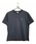 maison kitsune（メゾンキツネ）の古着「BOLD FOX HEAD PATCH COMFORT TEE SHIRT/ボールド フォックスヘッド パッチ コンフォート Tシャツ」｜ブラック