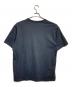 maison kitsune (メゾンキツネ) BOLD FOX HEAD PATCH COMFORT TEE SHIRT/ボールド フォックスヘッド パッチ コンフォート Tシャツ ブラック サイズ:XL：8000円