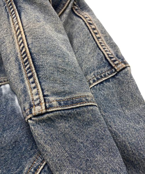 Calvin Klein Jeans（カルバンクラインジーンズ）Calvin Klein Jeans (カルバンクラインジーンズ) クロップドデニムジャケット インディゴ サイズ:XSの古着・服飾アイテム
