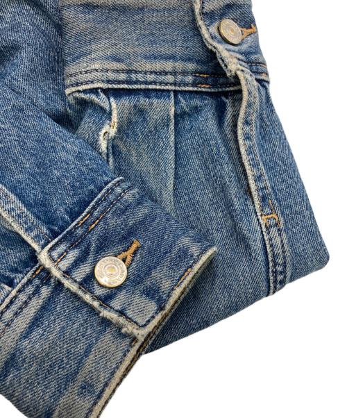 Calvin Klein Jeans（カルバンクラインジーンズ）Calvin Klein Jeans (カルバンクラインジーンズ) クロップドデニムジャケット インディゴ サイズ:XSの古着・服飾アイテム