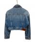 Calvin Klein Jeans (カルバンクラインジーンズ) クロップドデニムジャケット インディゴ サイズ:XS：7000円