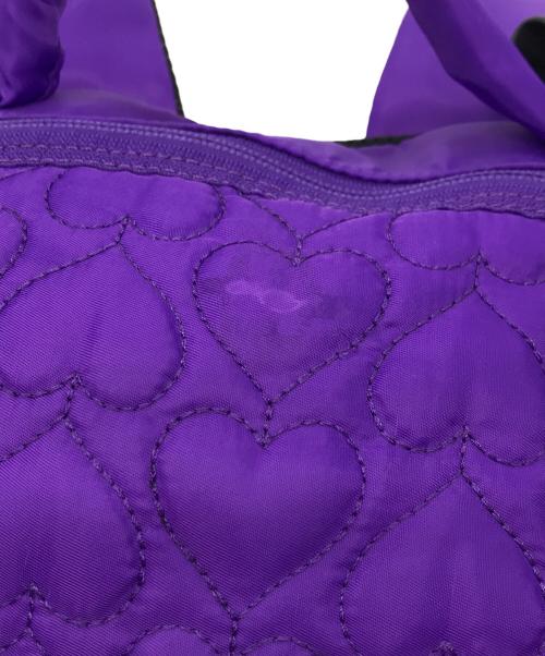 ANNA SUI（アナスイ）ANNA SUI (アナスイ) ハートキルティングリュック パープルの古着・服飾アイテム
