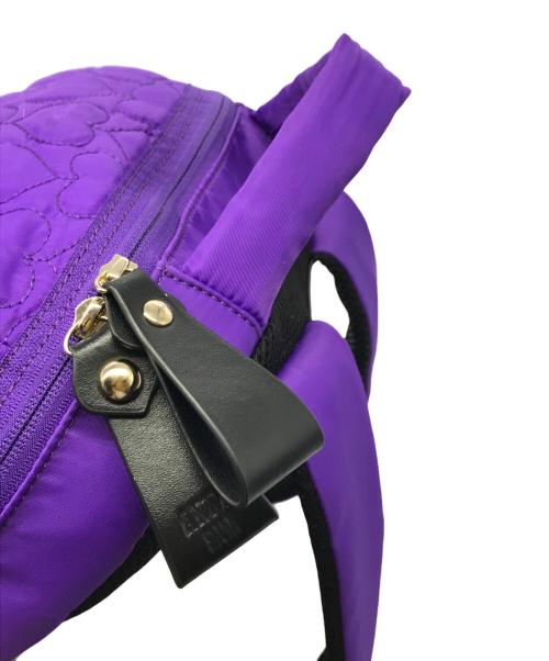 ANNA SUI（アナスイ）ANNA SUI (アナスイ) ハートキルティングリュック パープルの古着・服飾アイテム