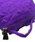 中古・古着 ANNA SUI (アナスイ) ハートキルティングリュック パープル：7000円