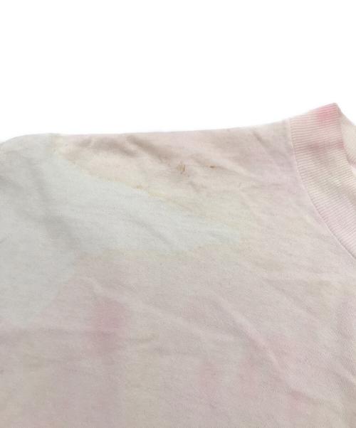 ALL SPORT（オールスポーツ）ALL SPORT (オールスポーツ) 偉人プリントTシャツ ピンク サイズ:XLの古着・服飾アイテム