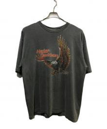 HARLEY-DAVIDSON（ハーレーダビッドソン）の古着「イーグルプリントTシャツ」｜グレー