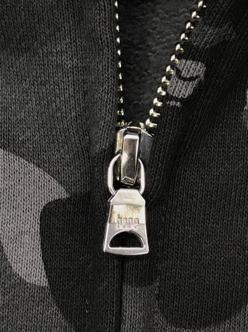A BATHING APE（アベイシングエイプ）A BATHING APE (アベイシングエイプ) COLOR CAMO SHARK FULL ZIP HOODIE グレー サイズ:Lの古着・服飾アイテム