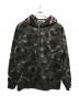 A BATHING APE（アベイシングエイプ）の古着「COLOR CAMO SHARK FULL ZIP HOODIE」｜グレー
