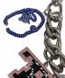 中古・古着 A BATHING APE (アベイシングエイプ) MULTI LOGO NECKLACE シルバー：18000円