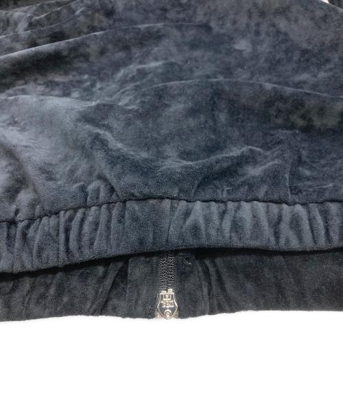 A BATHING APE（アベイシングエイプ）A BATHING APE (アベイシングエイプ) LOGO VELVET RELAXED FIT TRACK JACKET ブラック サイズ:Lの古着・服飾アイテム