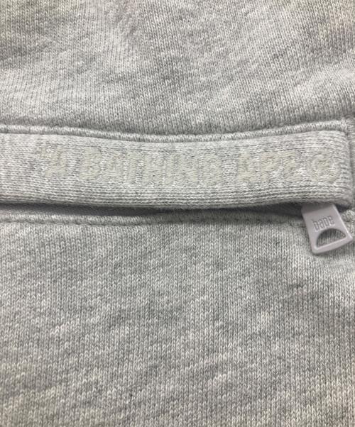 A BATHING APE（アベイシングエイプ）A BATHING APE (アベイシングエイプ) ワンポイント スウェットパンツ グレー サイズ:Lの古着・服飾アイテム