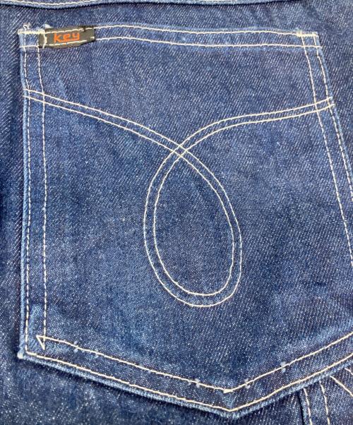 KEY（キー）KEY (キー) 80s デニムペインターパンツ インディゴ サイズ:W34の古着・服飾アイテム