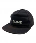 CELINEセリーヌ）の古着「ベースボールキャップ」｜ブラック