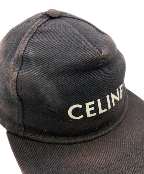 CELINE（セリーヌ）CELINE (セリーヌ) ベースボールキャップ ブラック サイズ:	SIZE Mの古着・服飾アイテム