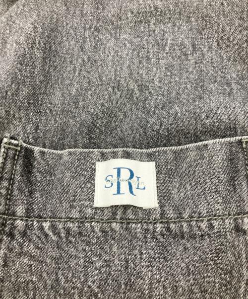 Sea Room lynn（シールームリン）Sea Room lynn (シールームリン) Wideカフスdenim シャツジャケット ブラック サイズ:FREEの古着・服飾アイテム