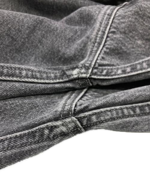 Sea Room lynn（シールームリン）Sea Room lynn (シールームリン) Wideカフスdenim シャツジャケット ブラック サイズ:FREEの古着・服飾アイテム