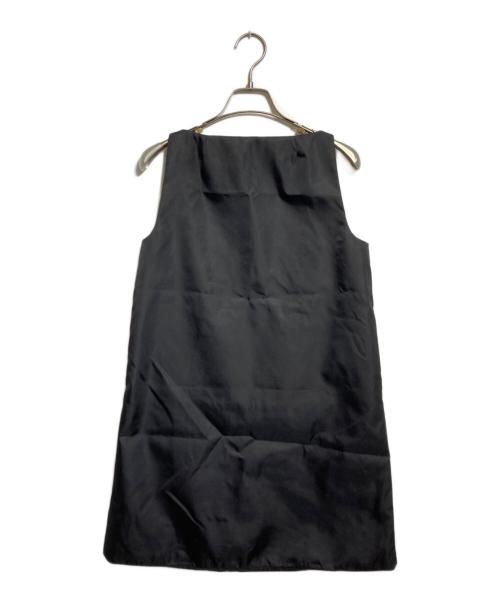 PRADA（プラダ）PRADA (プラダ) RE-NYLON ノースリーブドレス ブラック サイズ:38の古着・服飾アイテム