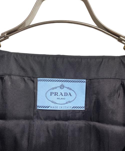 PRADA（プラダ）PRADA (プラダ) RE-NYLON ノースリーブドレス ブラック サイズ:38の古着・服飾アイテム