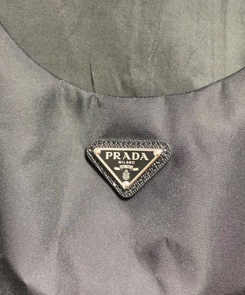 PRADA（プラダ）PRADA (プラダ) RE-NYLON ノースリーブドレス ブラック サイズ:38の古着・服飾アイテム