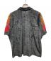 YMLA STUDIO (ワイエムエルエー・スタジオ) 90s ベロア地オープンカラーシャツ ブラック サイズ:XL：5000円