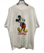 DISNEYディズニー）の古着「90s ミッキープリントTシャツ」｜ホワイト