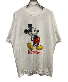DISNEY（ディズニー）の古着「90s ミッキープリントTシャツ」｜ホワイト