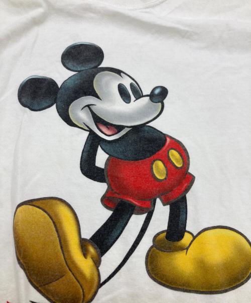 DISNEY（ディズニー）DISNEY (ディズニー) 90s ミッキープリントTシャツ ホワイト サイズ:不明の古着・服飾アイテム