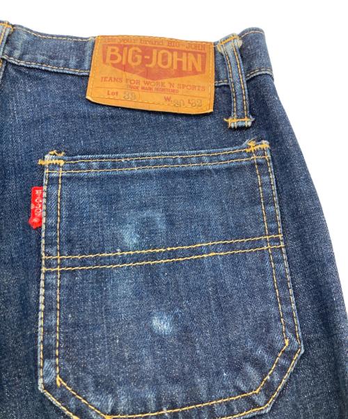 BIG JOHN（ビッグジョン）BIG JOHN (ビッグジョン) LOT39 ベルボトムブーツカットデニム インディゴ サイズ:W30の古着・服飾アイテム