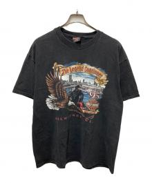 HARLEY-DAVIDSON（ハーレーダビッドソン）の古着「MILWAUKEE プリントTシャツ」｜ブラック
