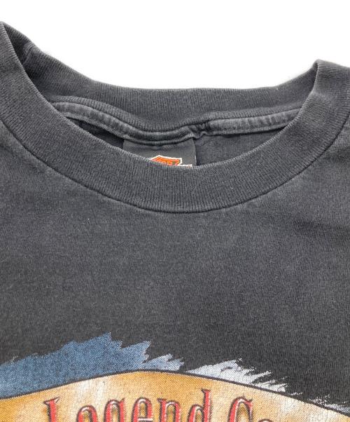 HARLEY-DAVIDSON（ハーレーダビッドソン）HARLEY-DAVIDSON (ハーレーダビッドソン) MILWAUKEE プリントTシャツ ブラック サイズ:XLの古着・服飾アイテム