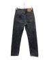 LEVI'S (リーバイス) 後染め 501ブラックデニムパンツ ブラック サイズ:	SIZE W30：12000円