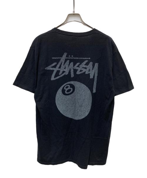 stussy（ステューシー）stussy (ステューシー) 8ボールプリントTシャツ ブラック サイズ:Lの古着・服飾アイテム