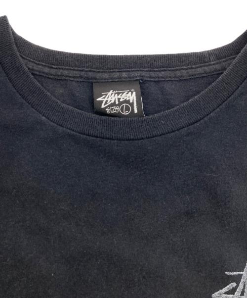 stussy（ステューシー）stussy (ステューシー) 8ボールプリントTシャツ ブラック サイズ:Lの古着・服飾アイテム