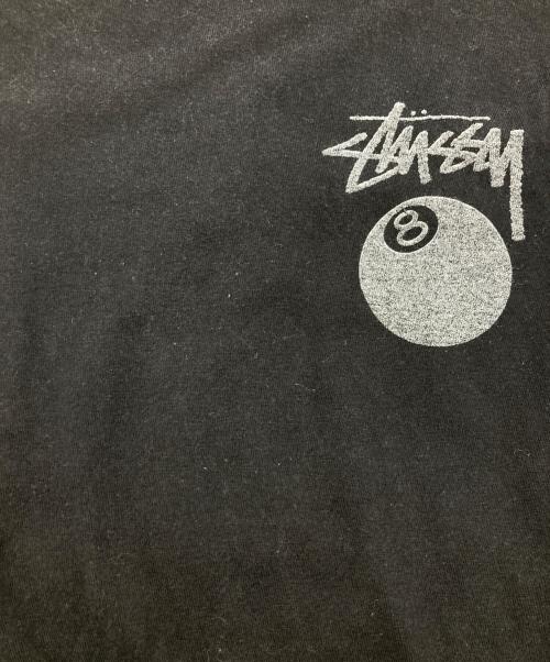 stussy（ステューシー）stussy (ステューシー) 8ボールプリントTシャツ ブラック サイズ:Lの古着・服飾アイテム