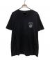 stussy（ステューシー）の古着「8ボールプリントTシャツ」｜ブラック