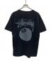 stussy (ステューシー) 8ボールプリントTシャツ ブラック サイズ:L：5000円