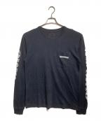 CHROME HEARTSクロムハーツ）の古着「Back Scroll L/S Tee/バックスクロール」｜ブラック