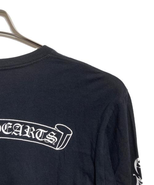 CHROME HEARTS（クロムハーツ）CHROME HEARTS (クロムハーツ) Back Scroll L/S Tee/バックスクロール ブラック サイズ:Lの古着・服飾アイテム