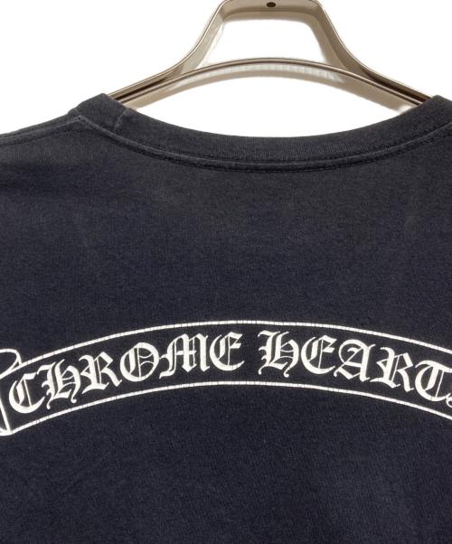 CHROME HEARTS（クロムハーツ）CHROME HEARTS (クロムハーツ) Back Scroll L/S Tee/バックスクロール ブラック サイズ:Lの古着・服飾アイテム