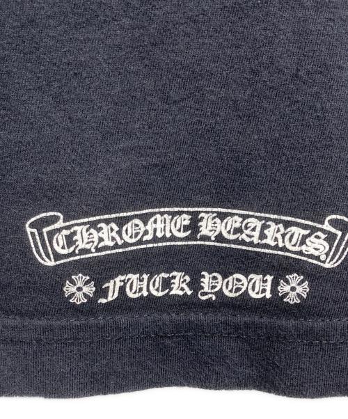 CHROME HEARTS（クロムハーツ）CHROME HEARTS (クロムハーツ) Back Scroll L/S Tee/バックスクロール ブラック サイズ:Lの古着・服飾アイテム
