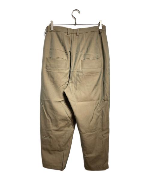 Dulcamara（ドゥルカマラ）Dulcamara (ドゥルカマラ) 2タック ワイドパンツ/Double-pleated wide-leg trousers オリーブ サイズ:1の古着・服飾アイテム