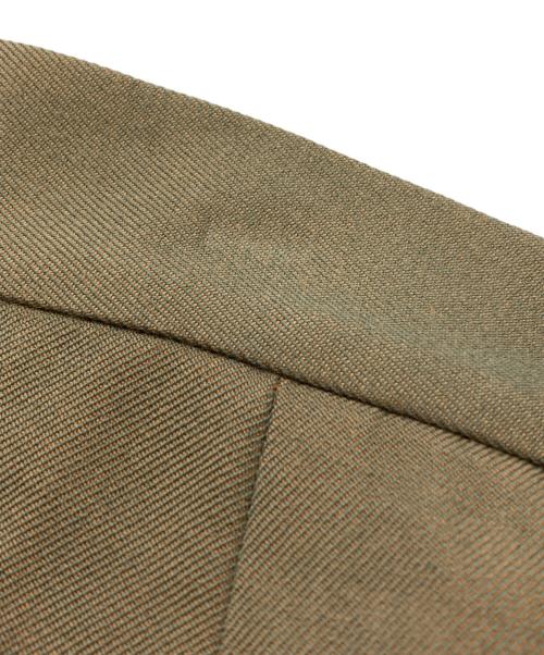 Dulcamara（ドゥルカマラ）Dulcamara (ドゥルカマラ) 2タック ワイドパンツ/Double-pleated wide-leg trousers オリーブ サイズ:1の古着・服飾アイテム