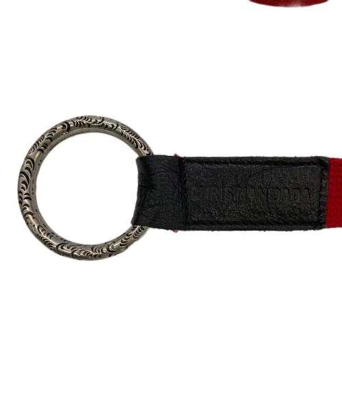 CHRISTIAN DADA（クリスチャンダダ）CHRISTIAN DADA (クリスチャンダダ) KARAKUSA Ring Belt レッド サイズ:Freeの古着・服飾アイテム