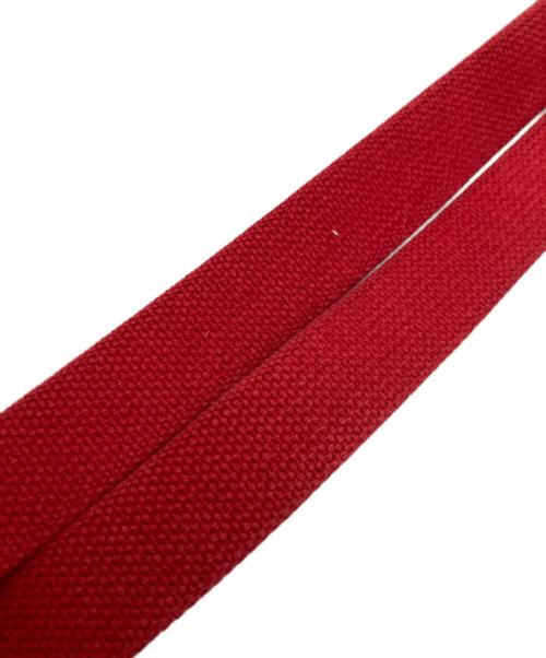 CHRISTIAN DADA（クリスチャンダダ）CHRISTIAN DADA (クリスチャンダダ) KARAKUSA Ring Belt レッド サイズ:Freeの古着・服飾アイテム