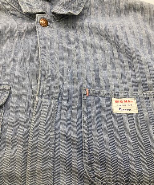 big mac（ビッグマック）big mac (ビッグマック) 60s HBTオールインワン スカイブルー サイズ:SIZE44Sの古着・服飾アイテム