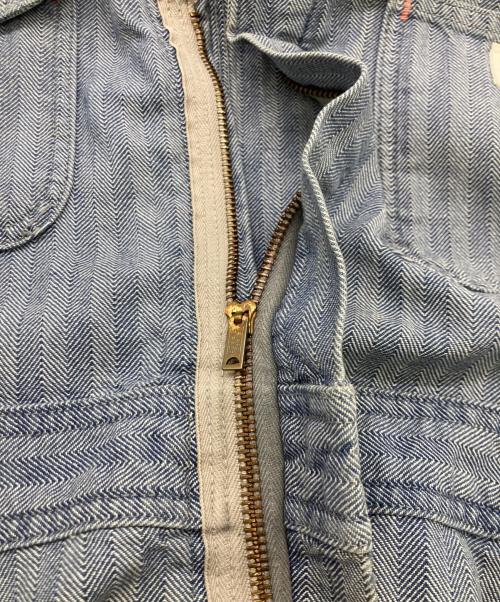 big mac（ビッグマック）big mac (ビッグマック) 60s HBTオールインワン スカイブルー サイズ:SIZE44Sの古着・服飾アイテム